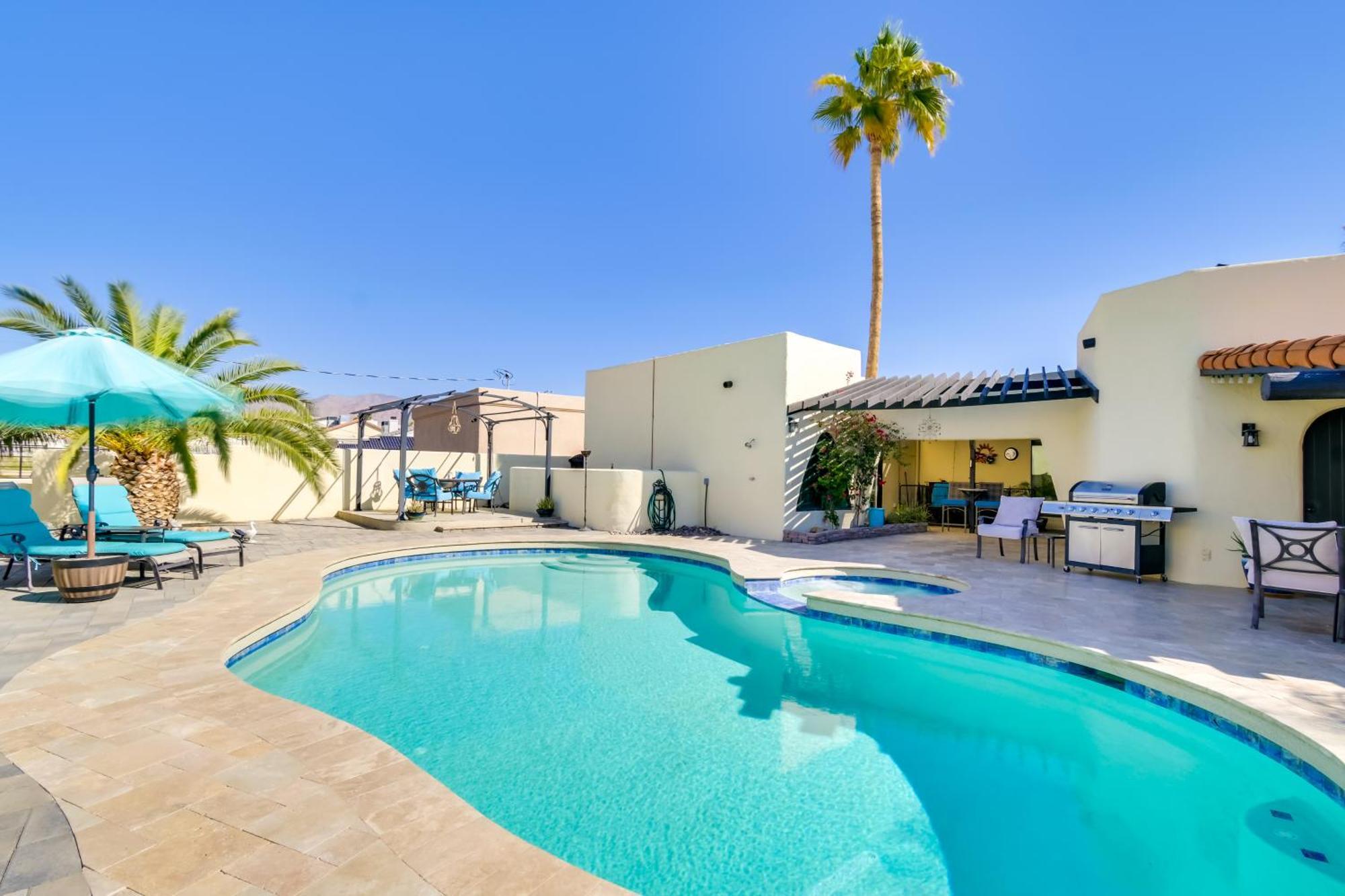 Bright Cottage With Pool And Spa - 5 Mi To Lake Havasu Лейк Хавасу Сити Екстериор снимка